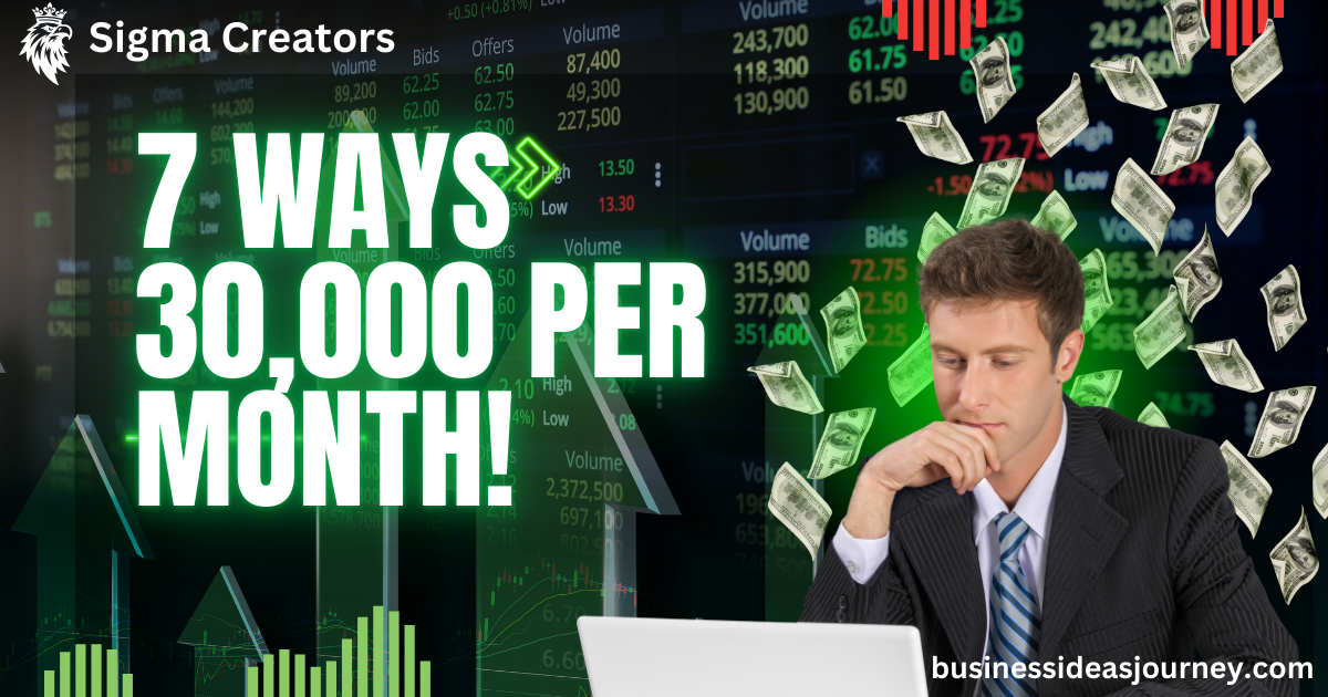 7 Ways To Earn ₹30,000 Per Day in 2025।अब कमाओ लाखो रुपये 2025 साल में।